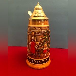 Vintage Schmid design, 1974 Christmas stein